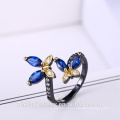 OEM customize wholesale jewelry supplies china fancy design ring butterfly